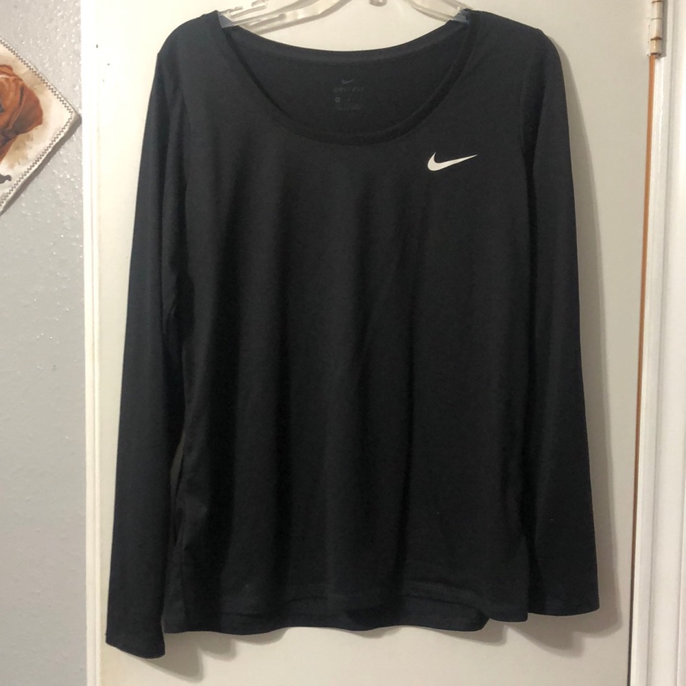 Black Nike dri-fit long sleeve